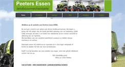 Desktop Screenshot of peetersessen.com
